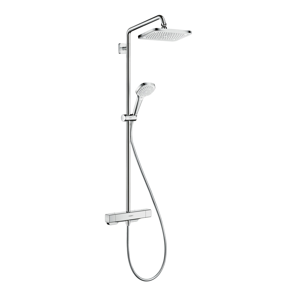 Hansgrohe Croma E Showerpipe 280 1jet EcoSmart with thermostat Chrome 27660000.jpg