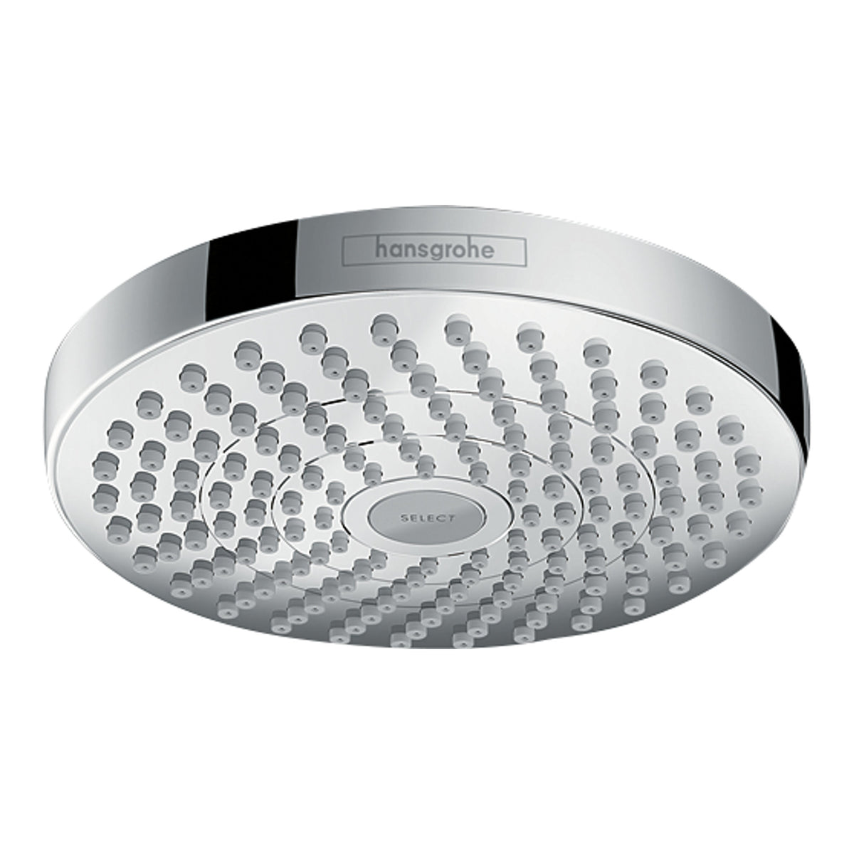 Hansgrohe Croma Select S Overhead shower 180 2jet EcoSmart Chrome 26523000.jpg