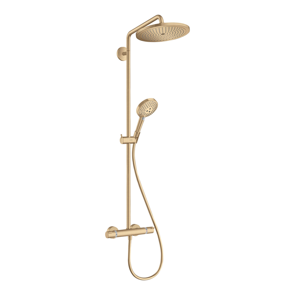 Hansgrohe Croma Select S Showerpipe 280 1jet with thermostat and hand shower Raindance Select S 120 3jet Brushed Bronze 26890140.jpg