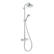 Hansgrohe Croma Showerpipe 220 1jet EcoSmart with thermostat Chrome 27188000.jpg