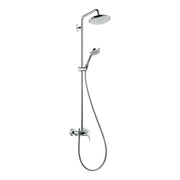 Hansgrohe Croma Showerpipe 220 1jet with single lever mixer Chrome 27222000.jpg