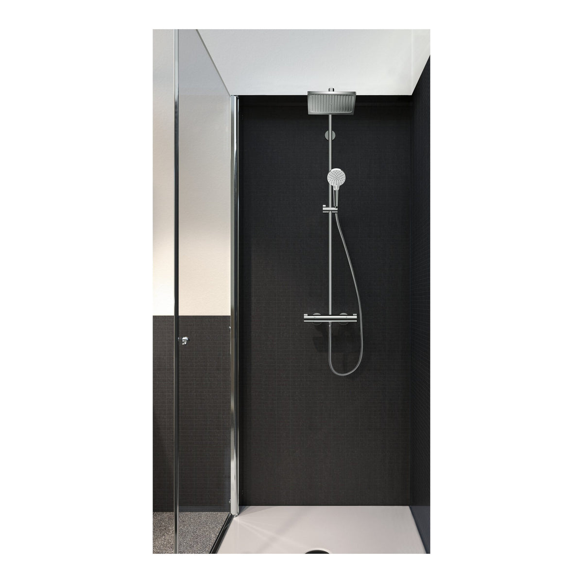 Hansgrohe-Crometta-E-Showerpipe-240-1jet-EcoSmart-with-thermostat-Chrome-27281000-02