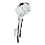 Hansgrohe Crometta Shower holder set 100 1jet EcoSmart with shower hose 160 cm White Chrome 26569400.jpg