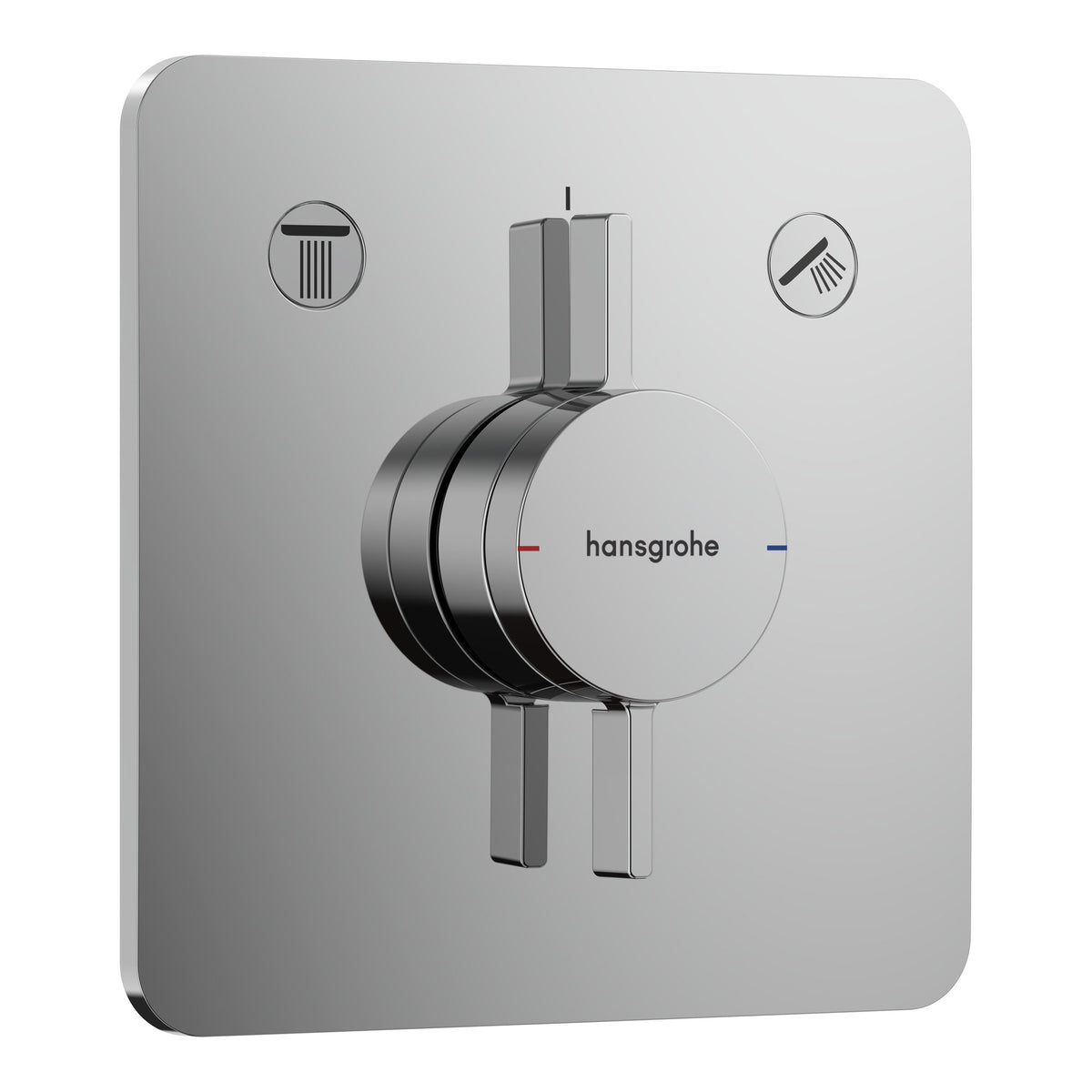 Hansgrohe DuoTurn Q Mixer for concealed installation for 2 functions Chrome 75414000.jpg