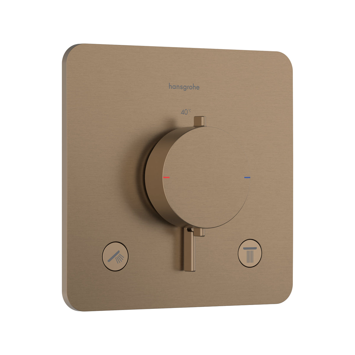 Hansgrohe Ecostat Comfort Q Thermostat for concealed installation for 1 function Brushed Bronze 33713140.jpg
