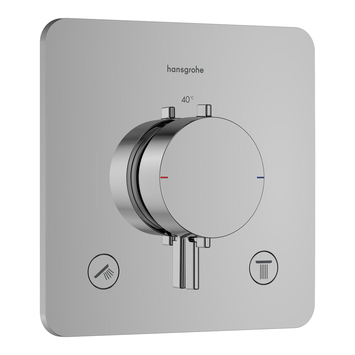 Hansgrohe Ecostat Comfort Q Thermostat for concealed installation for 1 function Chrome 33713000.jpg