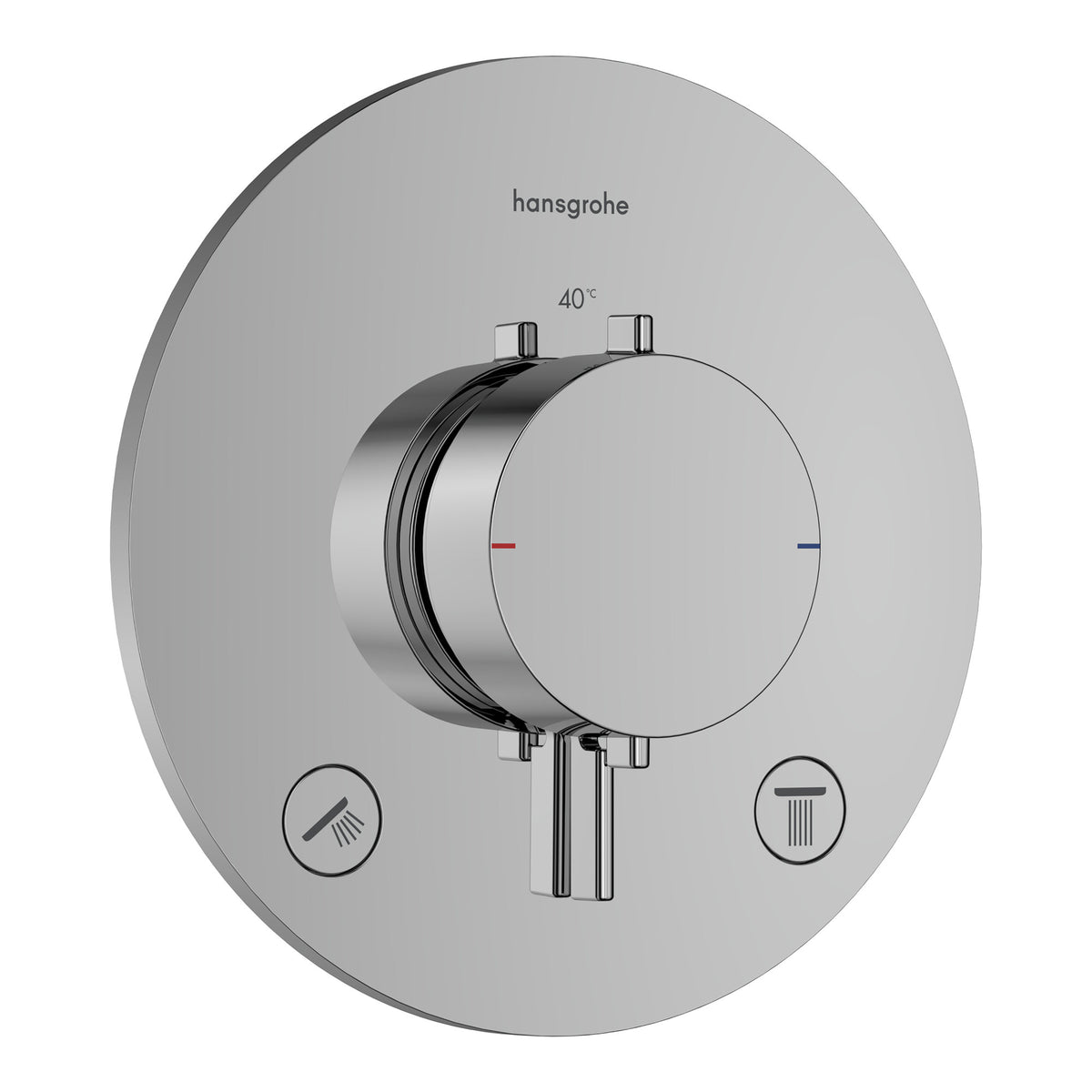 Hansgrohe Ecostat Comfort S Thermostat for concealed installation for 1 function Chrome 33715000.jpg