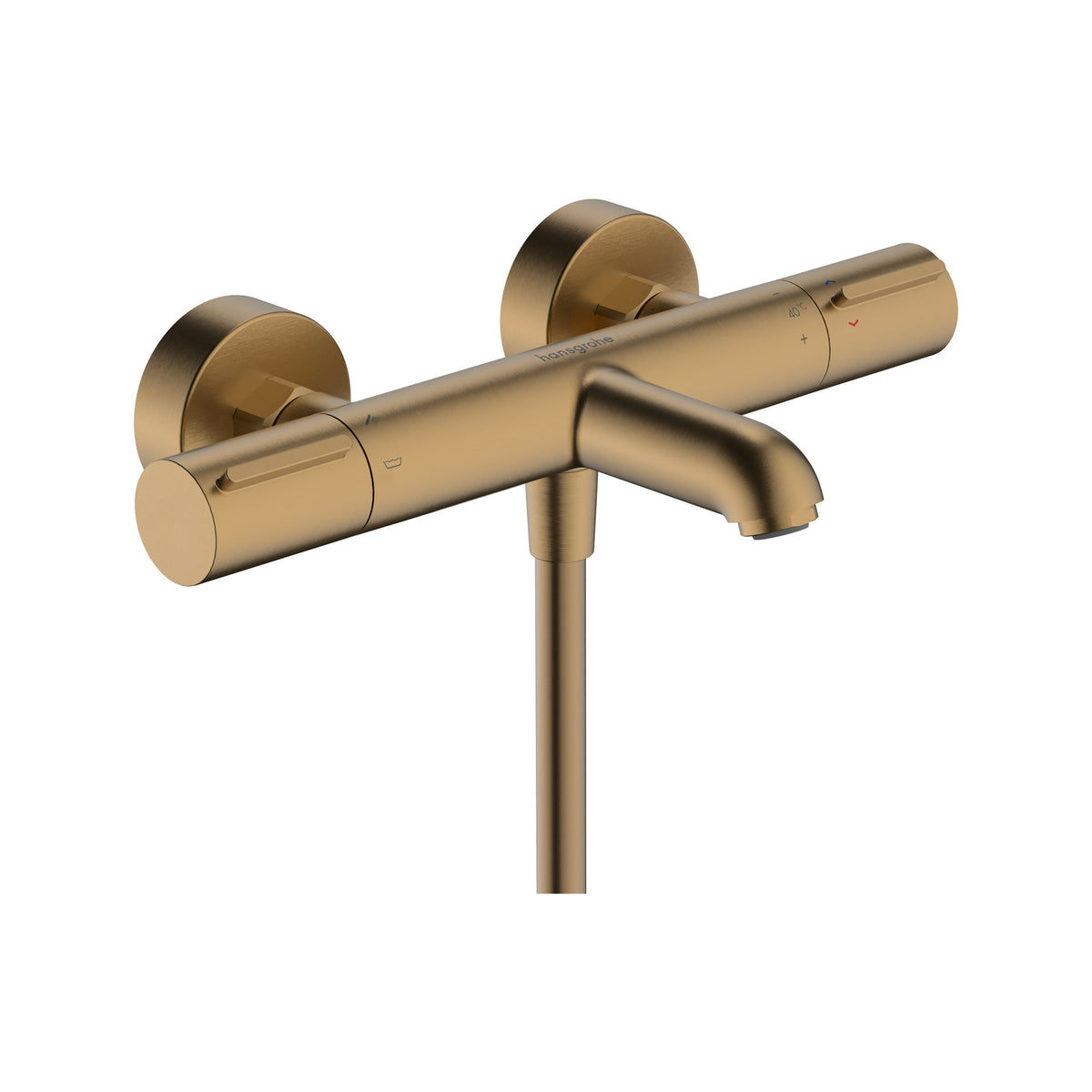 Hansgrohe Ecostat Element Bath thermostat for exposed installation Brushed Bronze 13347140.jpg