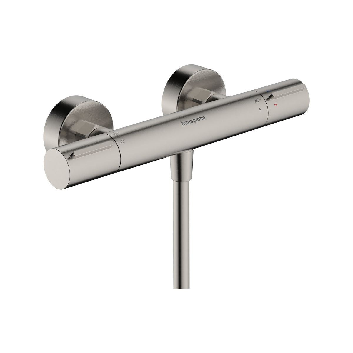 Hansgrohe Ecostat Element Shower thermostat for exposed installation Stainless Steel Optic 13346800.jpg