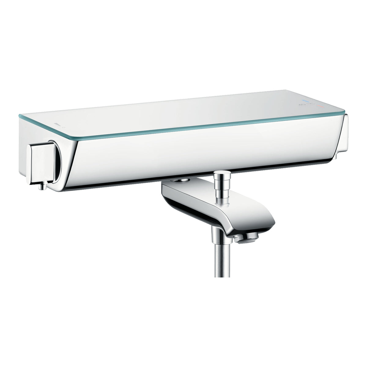Hansgrohe Ecostat Select Bath thermostat for exposed installation White Chrome 13141400.jpg