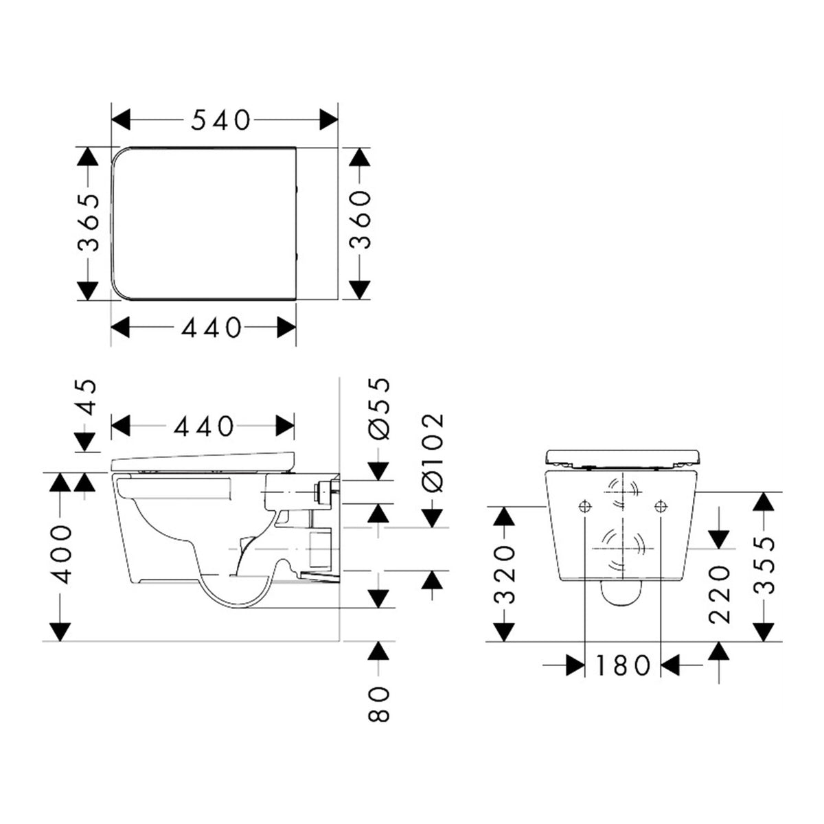 Hansgrohe-EluPura-Original-Q-Wall-hung-WC-Set-AquaChannel-Flush-with-WC-seat-and-cover-with-SoftClose-and-QuickRelease-60289-technical-01