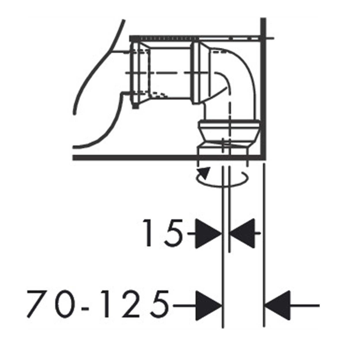 Hansgrohe-EluPura-Original-S-Floorstanding-WC-close-coupled-with-horizontal-outlet-AquaChannel-Flush-SmartClean-61165-technical-05