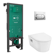 Hansgrohe-EluPura-Original-S-WC-Complete-Set-with-iFrame-universal-concealed-cistern-and-iFrame-Original-S-flush-plate-Chrome-60302000