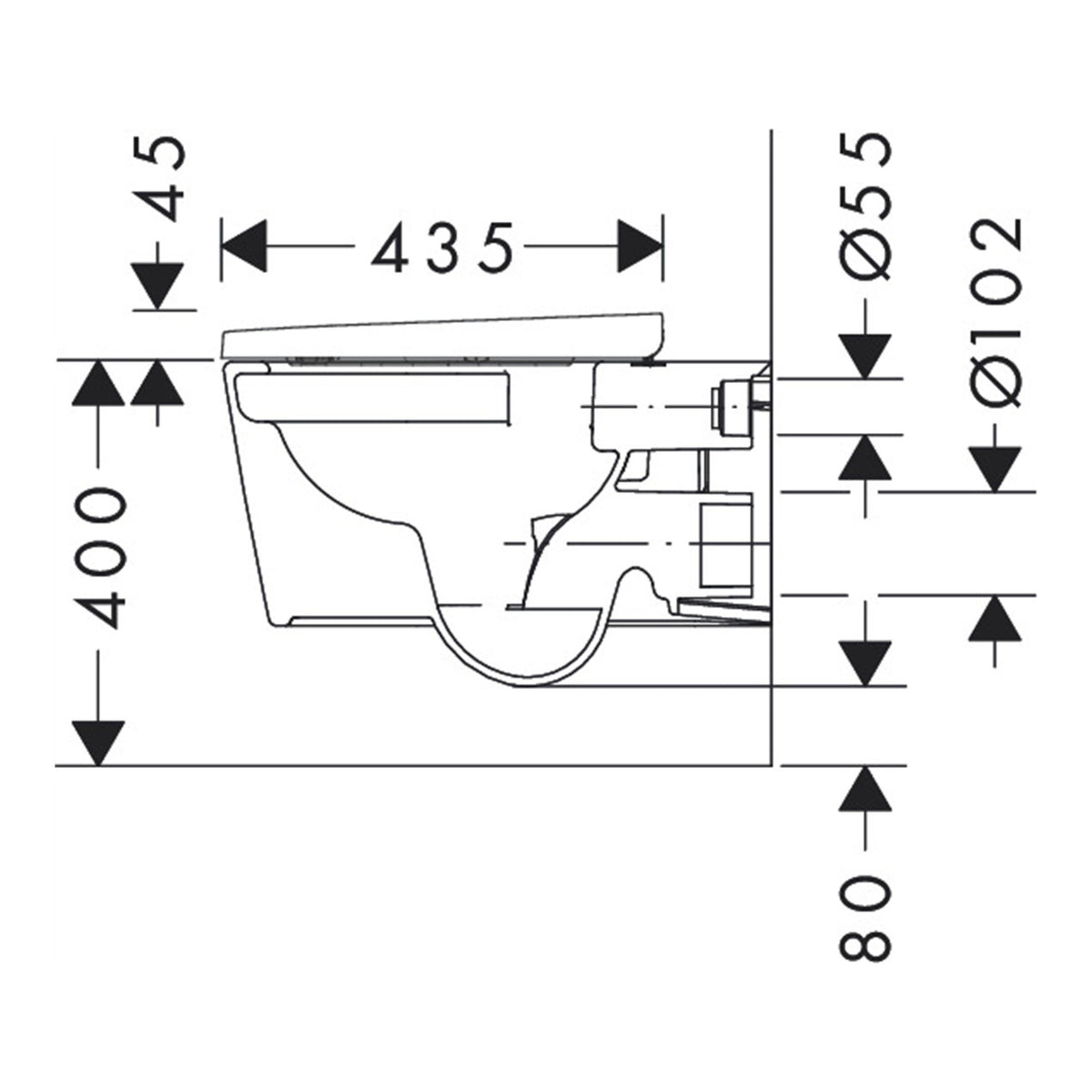 Hansgrohe-EluPura-Original-S-Wall-hung-WC-Set-AquaChannel-Flush-with-WC-seat-and-cover-with-SoftClose-and-QuickRelease-60288-technical-02