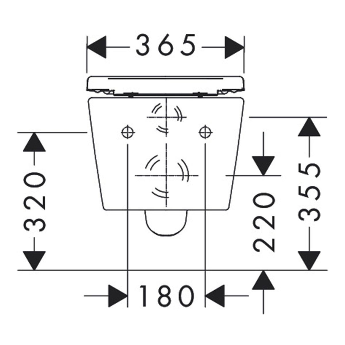 Hansgrohe-EluPura-Original-S-Wall-hung-WC-Set-AquaChannel-Flush-with-WC-seat-and-cover-with-SoftClose-and-QuickRelease-60288-technical-03