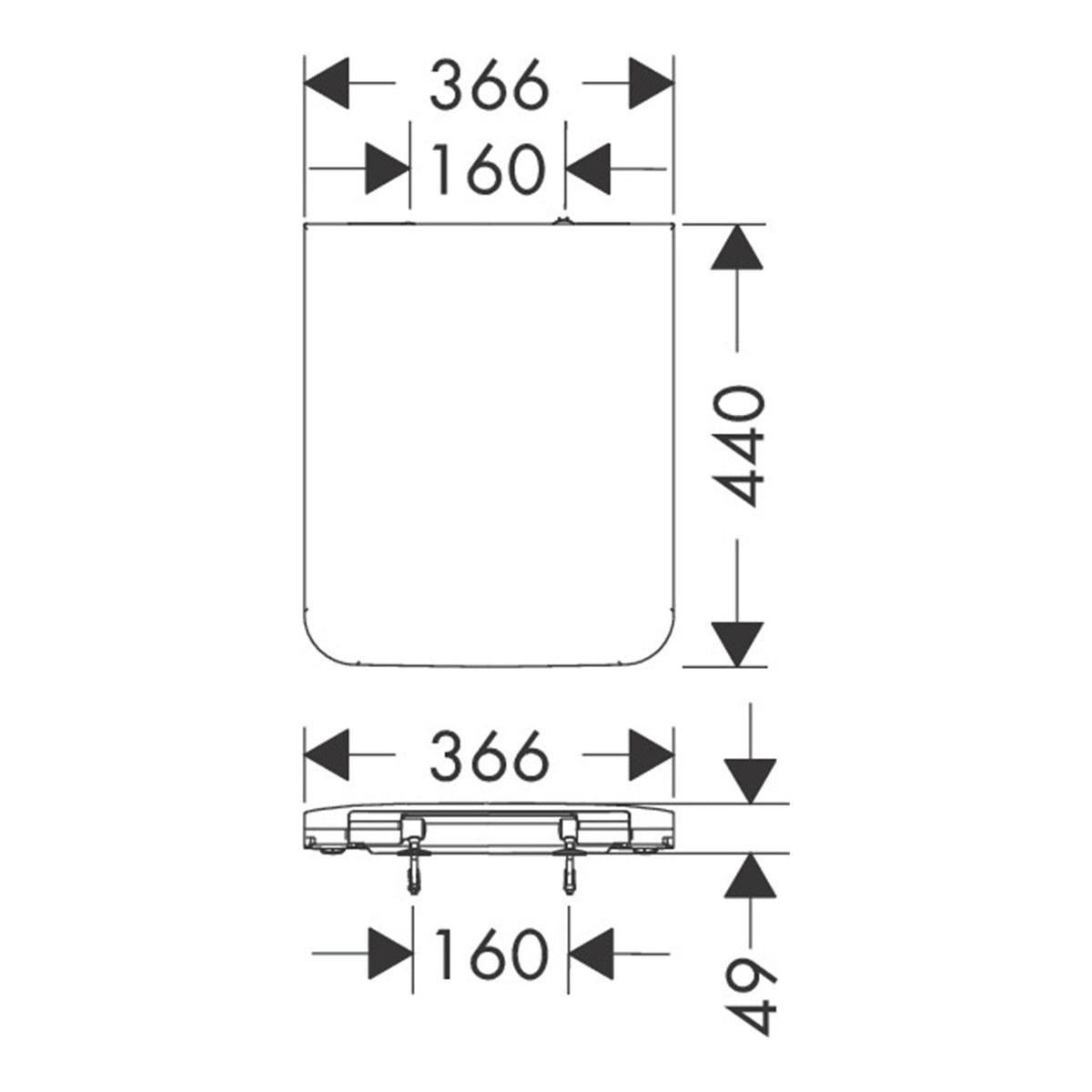 Hansgrohe-EluPura-Q-WC-seat-and-cover-with-SoftClose-and-QuickRelease-60199-technical-01