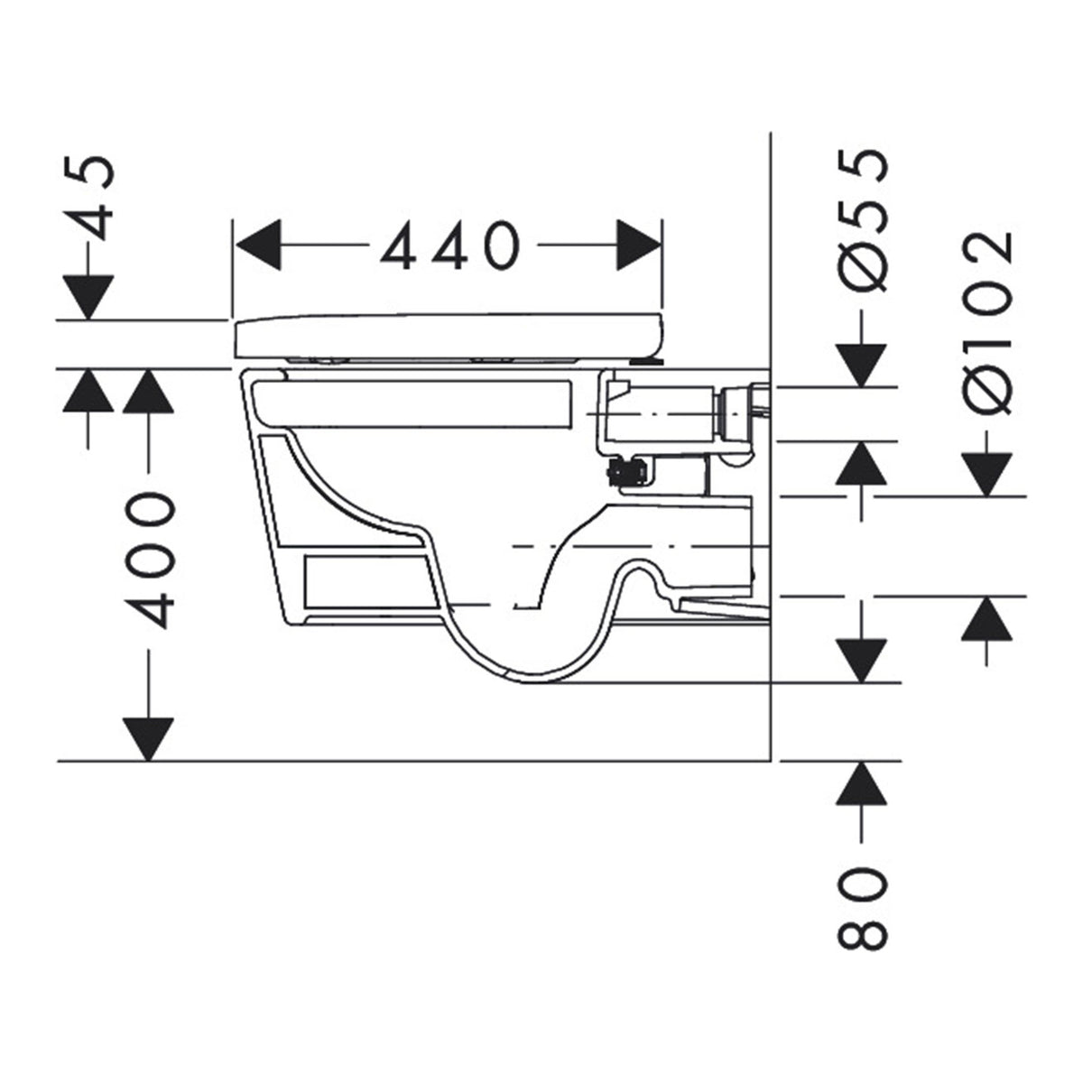 Hansgrohe-EluPura-Q-Wall-hung-WC-Set-AquaFall-Flush-with-WC-seat-and-cover-with-SoftClose-and-QuickRelease-60293-technical-02