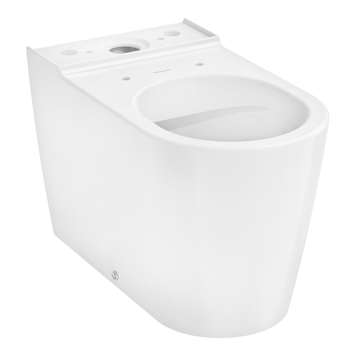Hansgrohe EluPura S Floorstanding WC close coupled back to wall with horizontal vertical outlet AquaFall Flush HygieneEffect White 62034450.jpg