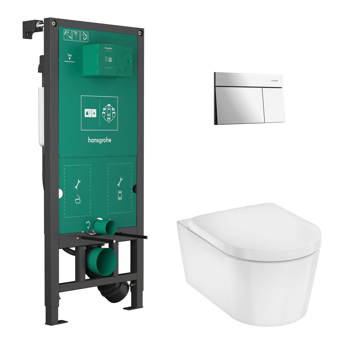 Hansgrohe-EluPura-S-WC-Complete-Set-with-iFrame-universal-concealed-cistern-and-iFrame-Element-E-flush-plate-Chrome-60303000