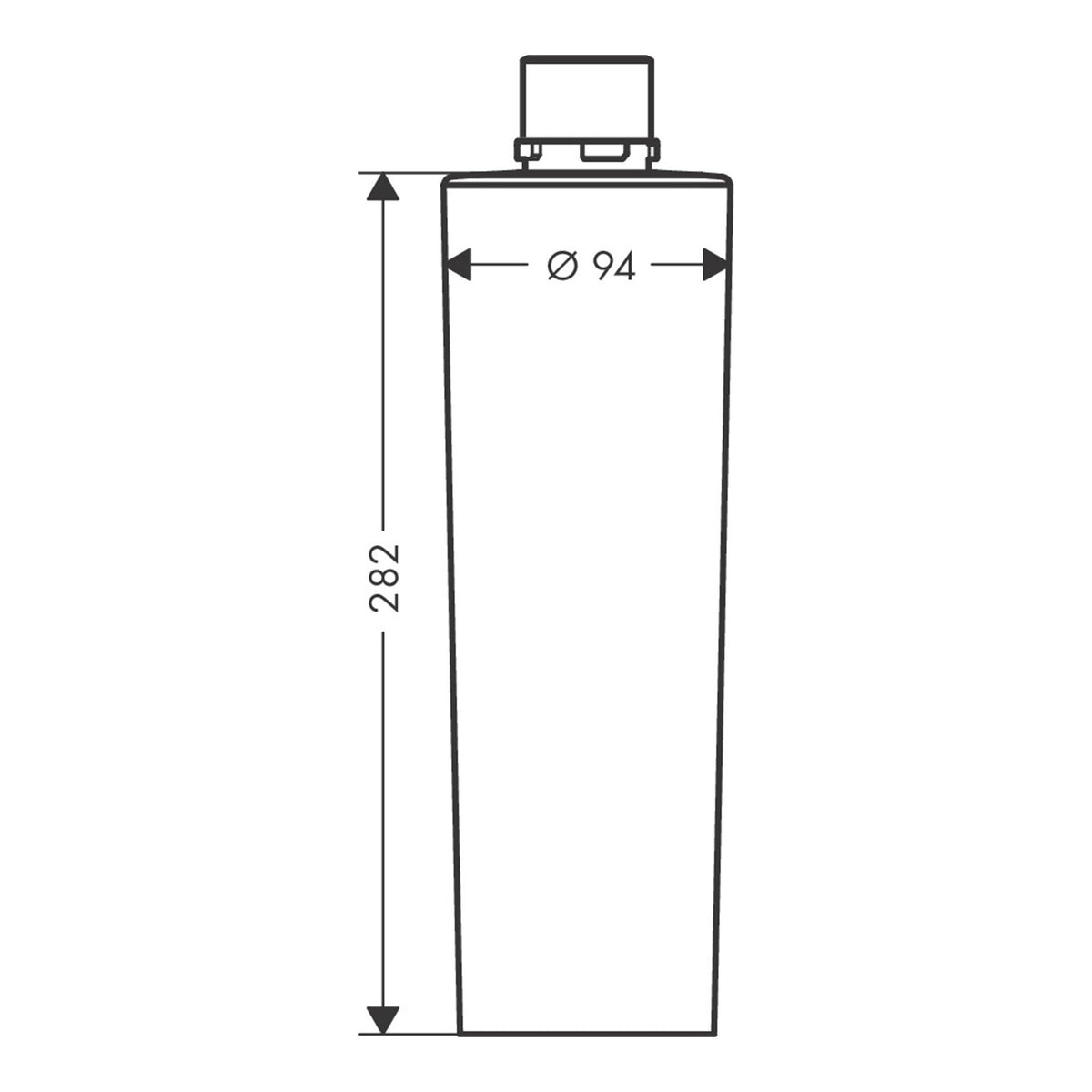Hansgrohe-Filter-ion-exchanger-Pro-and-active-carbon-76827-technical-01