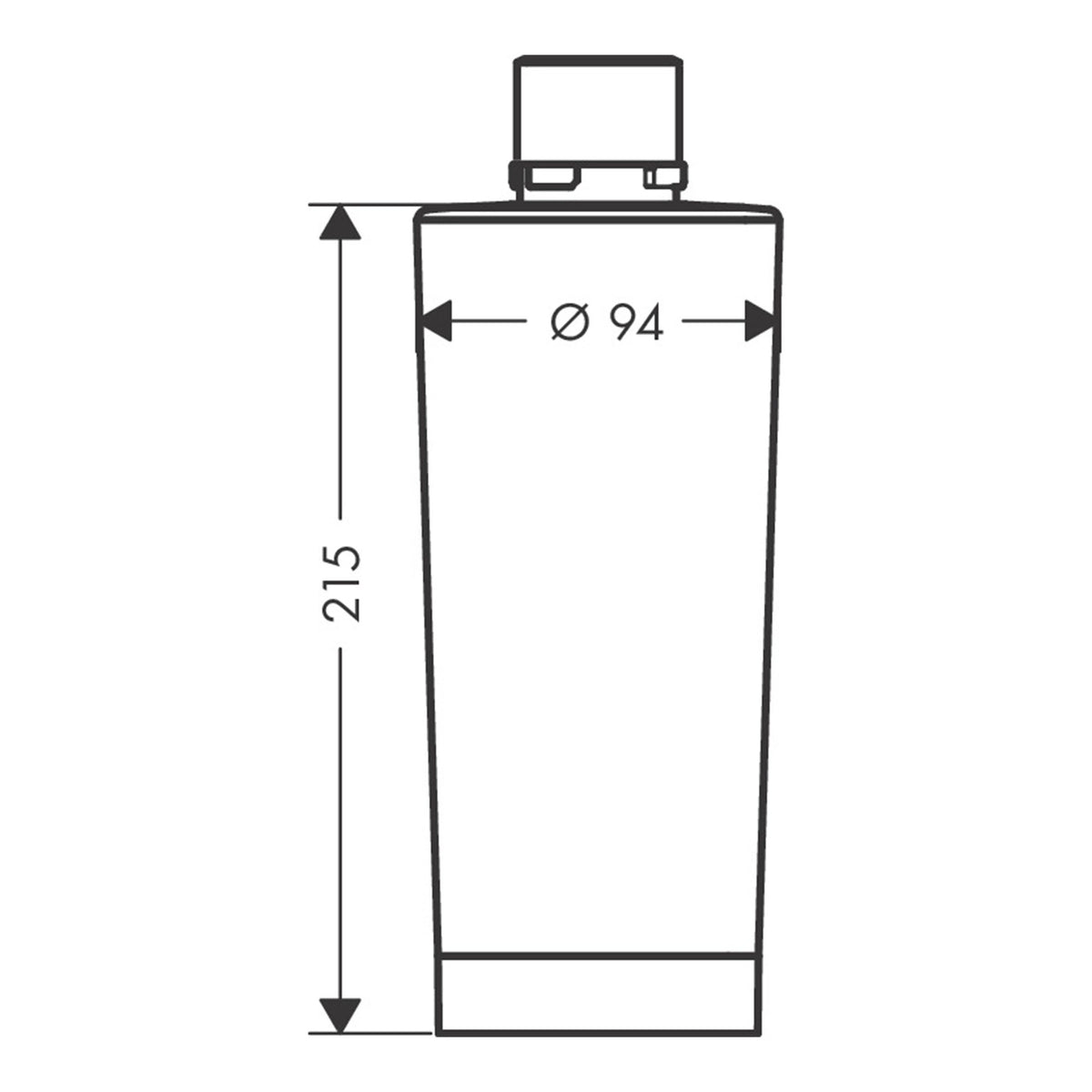 Hansgrohe-Filter-ion-exchanger-and-active-carbon-76815-technical-01