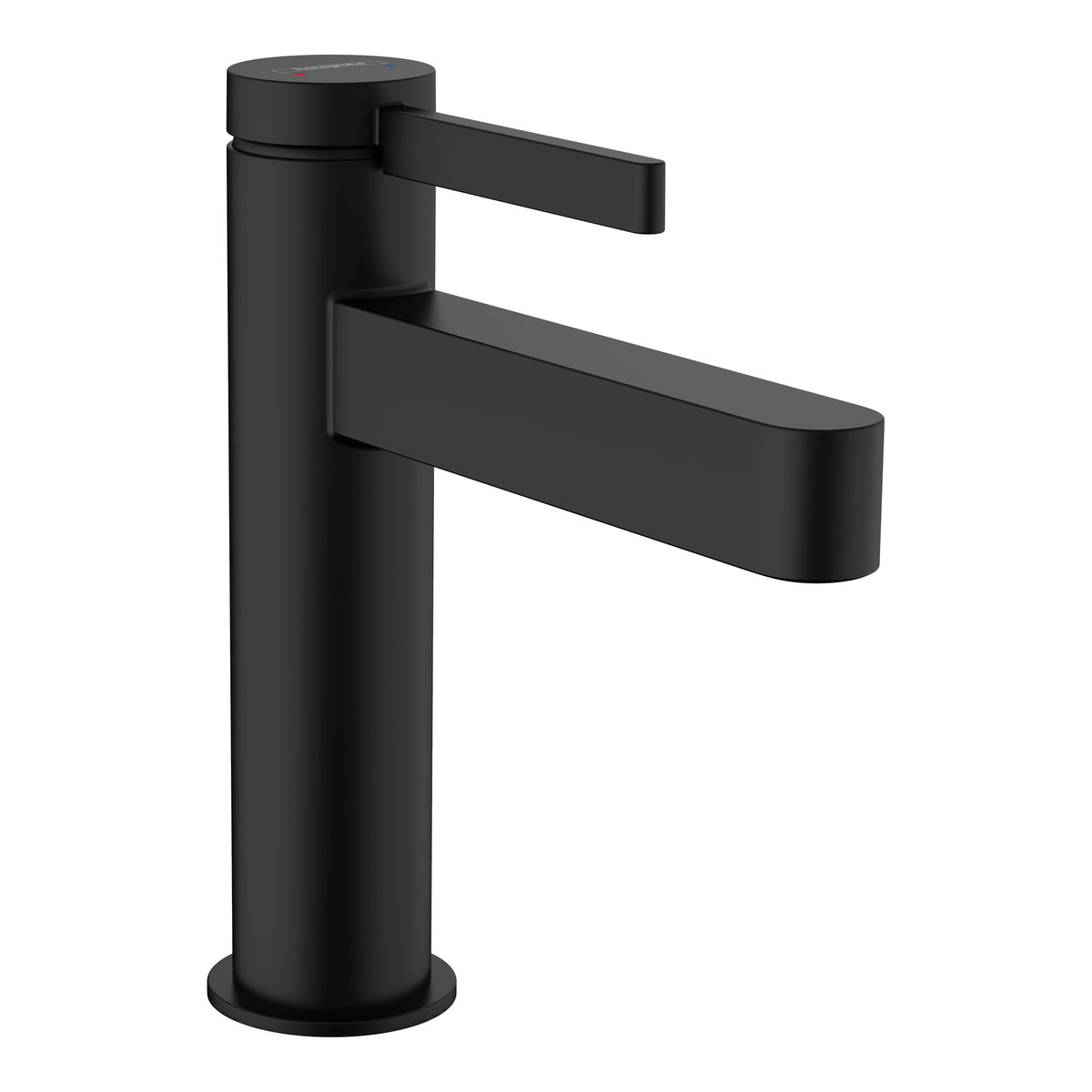 Hansgrohe Finoris Single lever basin mixer 110 with pop up waste set Matt Black 76020670.jpg