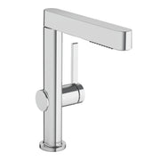 Hansgrohe Finoris Single lever basin mixer 230 with pull out spray 2jet and push open waste set Chrome 76063000.jpg