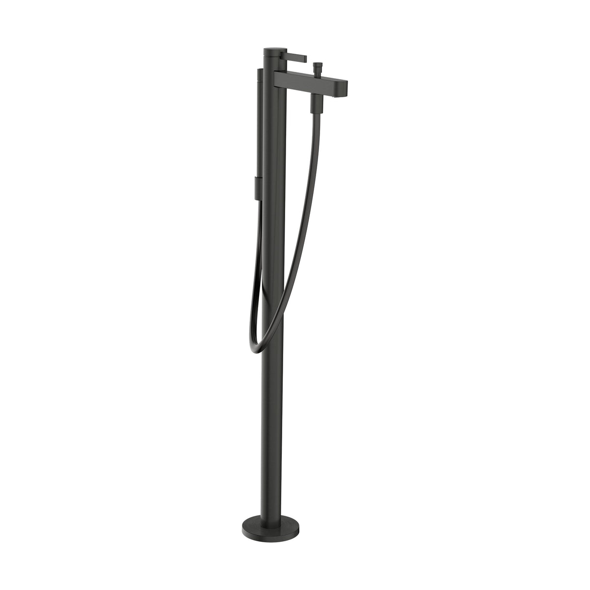 Hansgrohe-Finoris-Single-lever-bath-mixer-floor-standing-Brushed-Black-Chrome-76445340