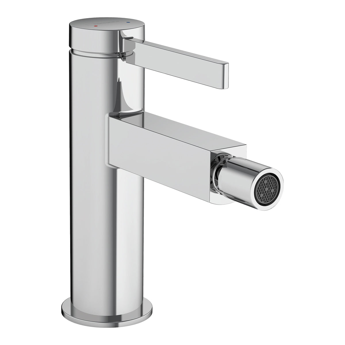 Hansgrohe Finoris Single lever bidet mixer with push open waste set Chrome 76200000