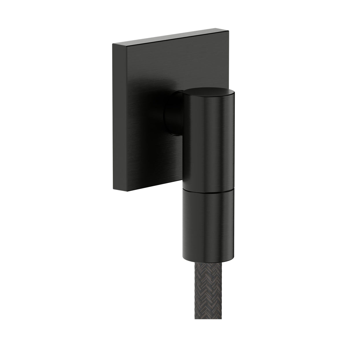 Hansgrohe-FixFit-Fine-E-Wall-outlet-with-non-return-valve-Brushed-Black-Chrome-28883340
