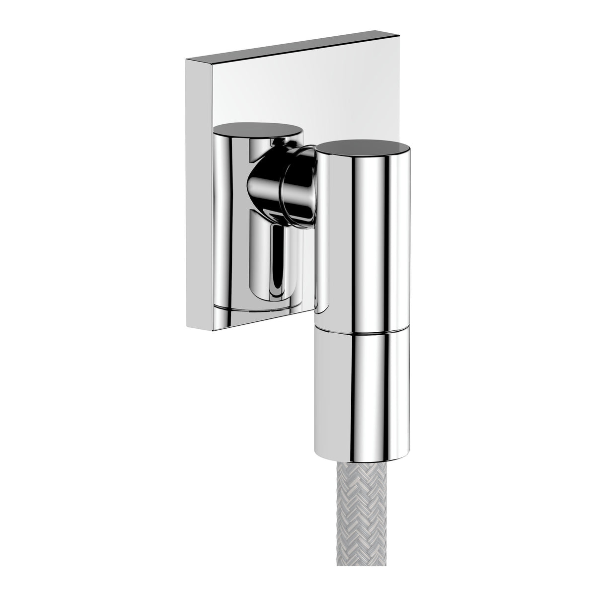 Hansgrohe FixFit Fine E Wall outlet with non return valve Chrome 28883000.jpg
