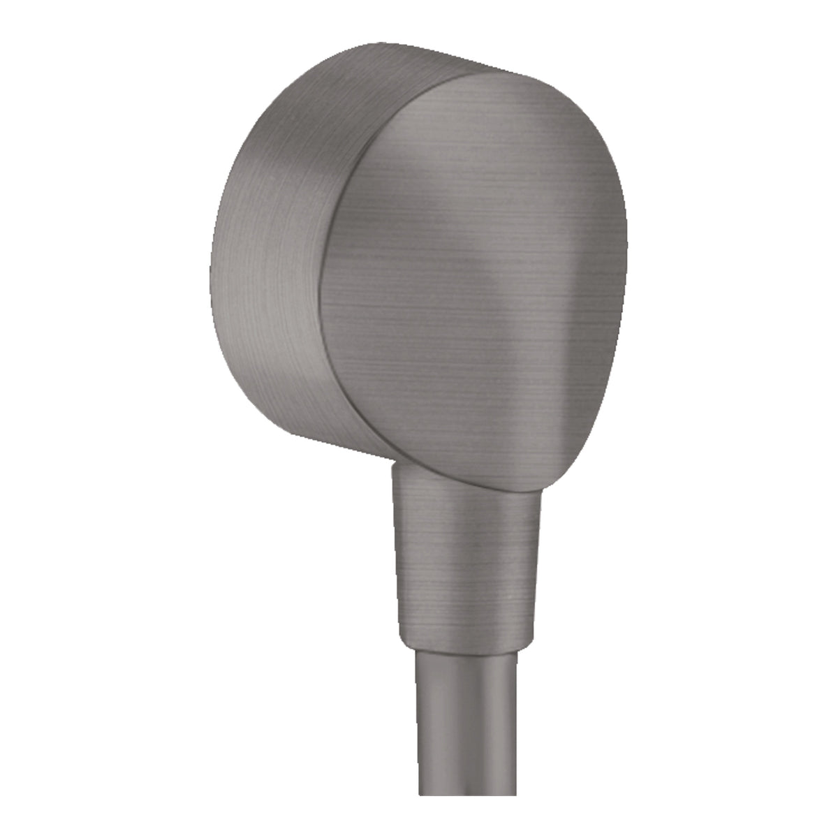 Hansgrohe FixFit Wall outlet E without non return valve Brushed Black Chrome 27454340.jpg