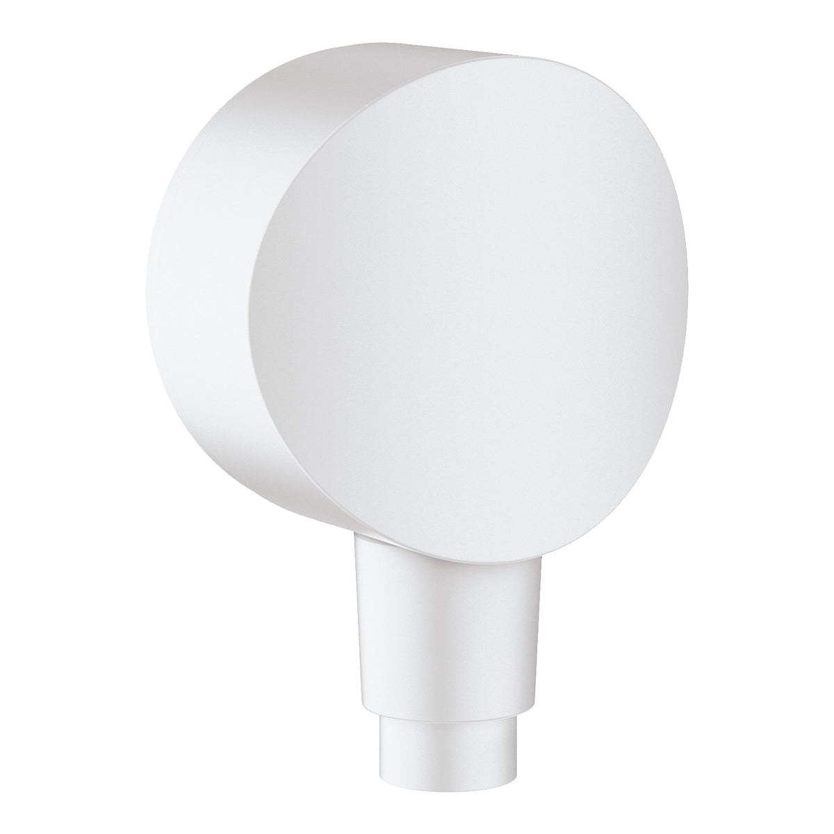 Hansgrohe FixFit Wall outlet S with non return valve and synthetic connection angle Matt White 26453700.jpg