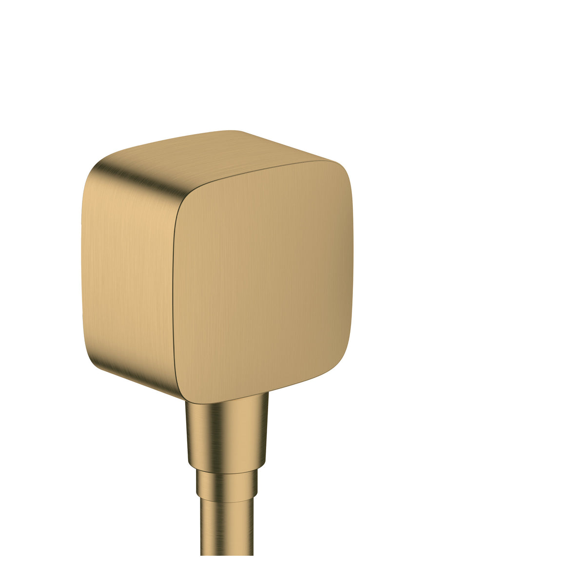 Hansgrohe FixFit Wall outlet with non return valve Brushed Bronze 26457140.jpg