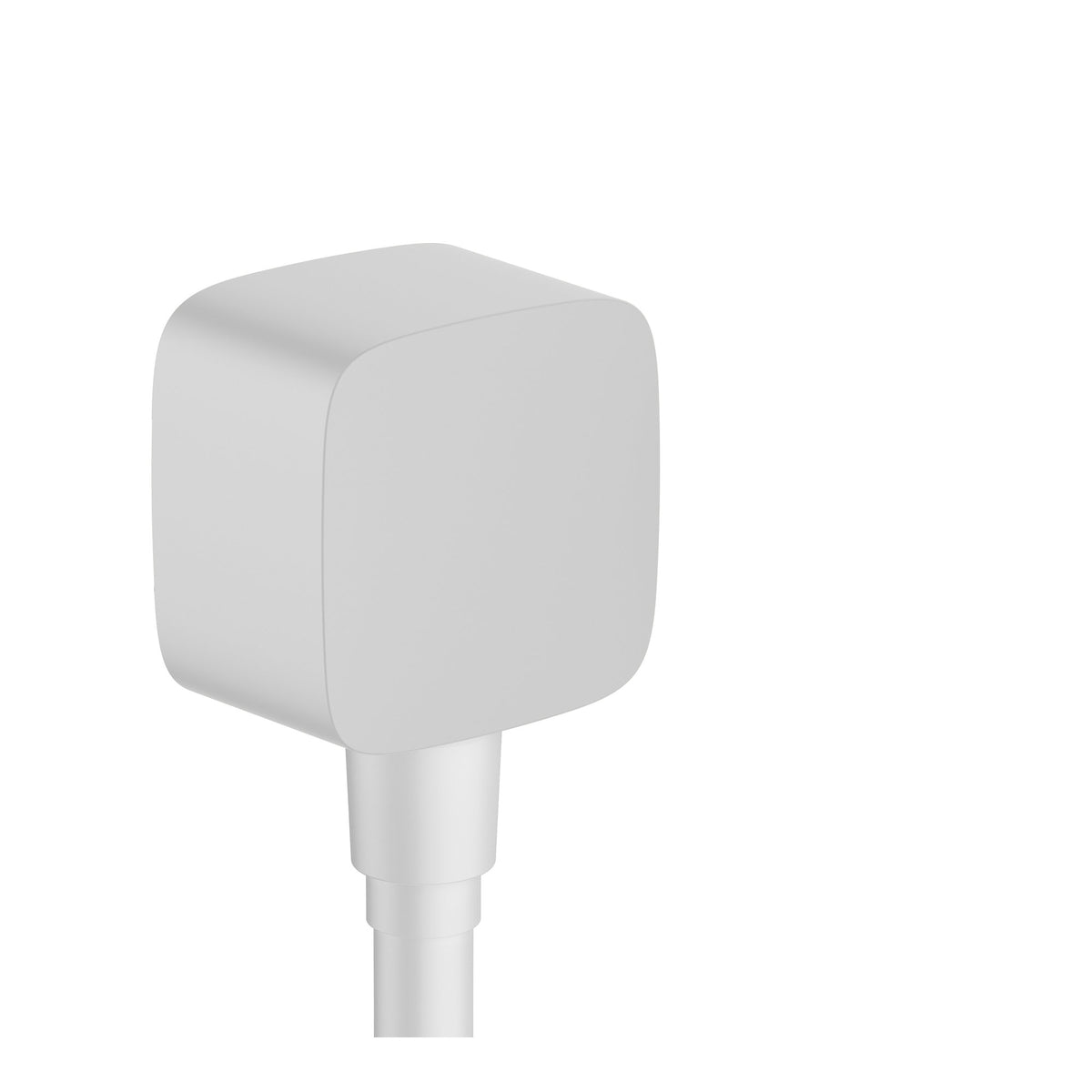 Hansgrohe FixFit Wall outlet with non return valve Matt White 26457700.jpg