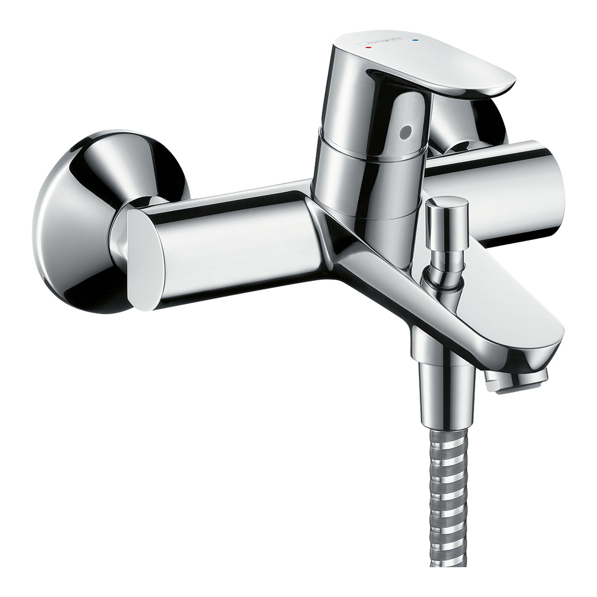 Hansgrohe Focus Single lever bath mixer for exposed installation Chrome 31940000.jpg