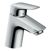 Hansgrohe Logis Single lever basin mixer 70 with pop up waste set Chrome 71070000.jpg
