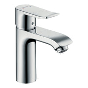 Hansgrohe Metris Single lever basin mixer 110 with pop up waste set Chrome 31080000.jpg
