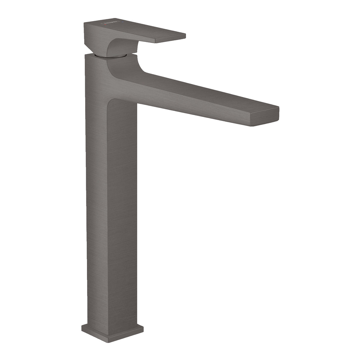 Hansgrohe Metropol Single lever basin mixer 100 CoolStart with lever handle and push open waste set Brushed Black Chrome 32512340.jpg