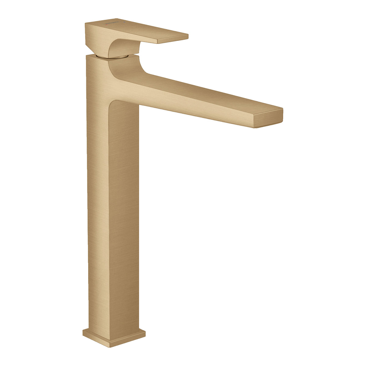 Hansgrohe Metropol Single lever basin mixer 100 CoolStart with lever handle and push open waste set Brushed Bronze 32512140.jpg