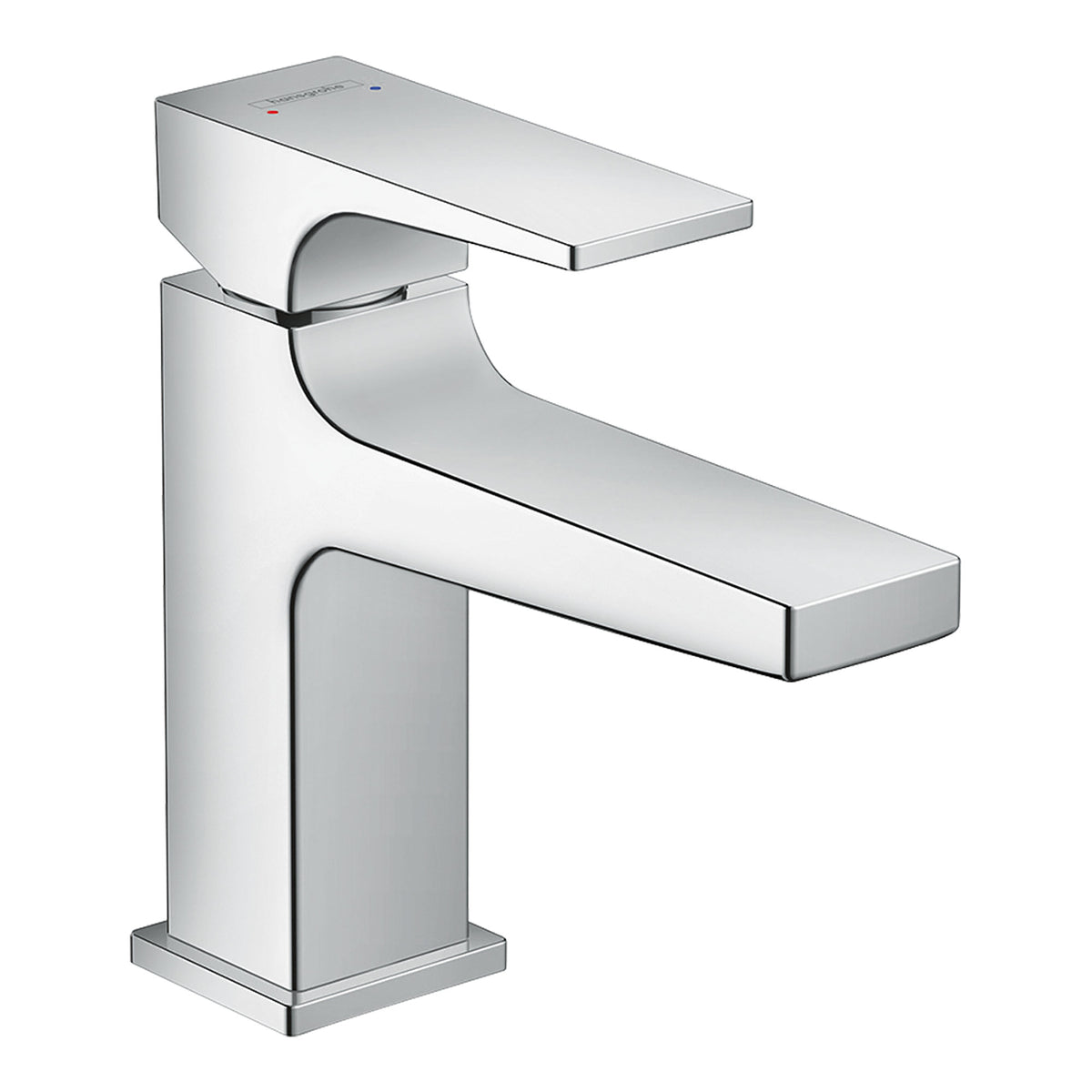 Hansgrohe Metropol Single lever basin mixer 100 with lever handle for handrinse basins with push open waste set Chrome 32500000.jpg
