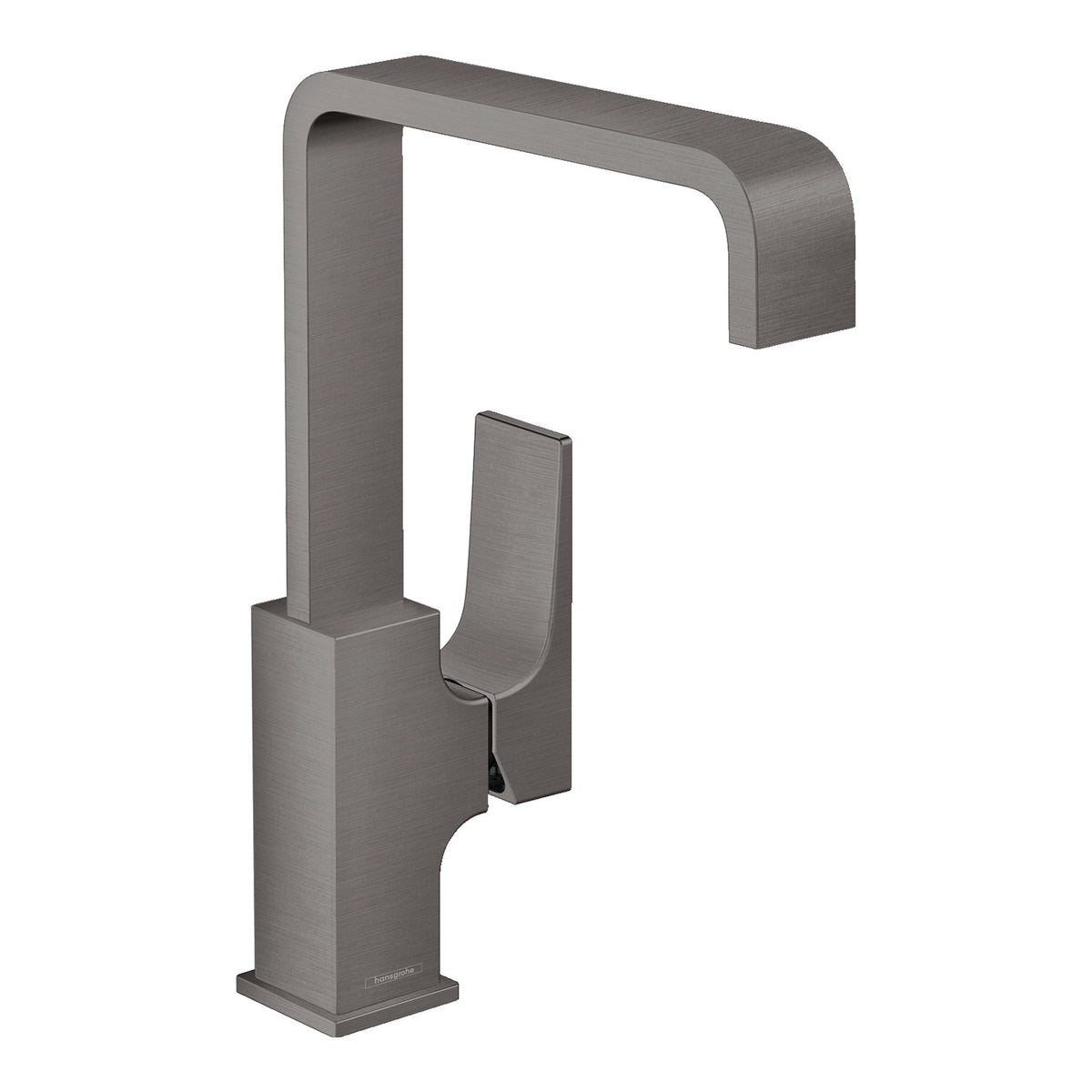 Hansgrohe Metropol Single lever basin mixer 230 with lever handle and push open waste set Brushed Black Chrome 32511340.jpg