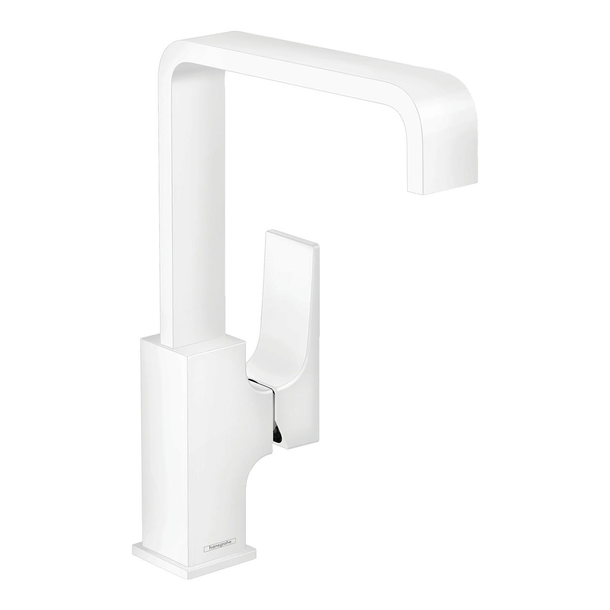 Hansgrohe Metropol Single lever basin mixer 230 with lever handle and push open waste set Matt White 32511700.jpg