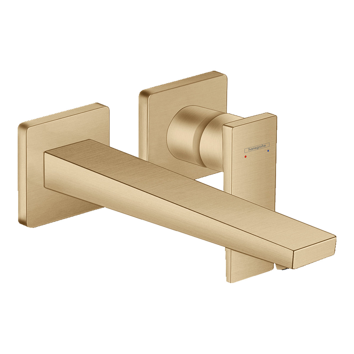 Hansgrohe Metropol Single lever basin mixer for concealed installation wall mounted with lever handle and spout 22 5 cm Brushed Bronze 32526140.jpg