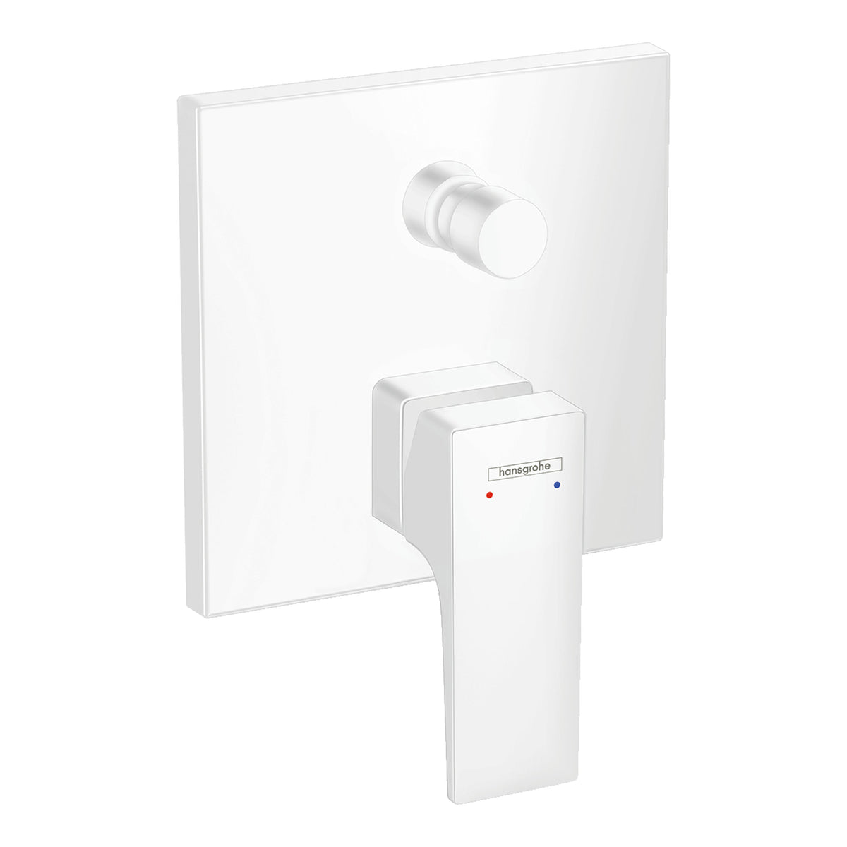 Hansgrohe Metropol Single lever bath mixer for concealed installation with lever handle and integrated security combination according to EN1717 for iBox universal Matt White 32546700.jpg