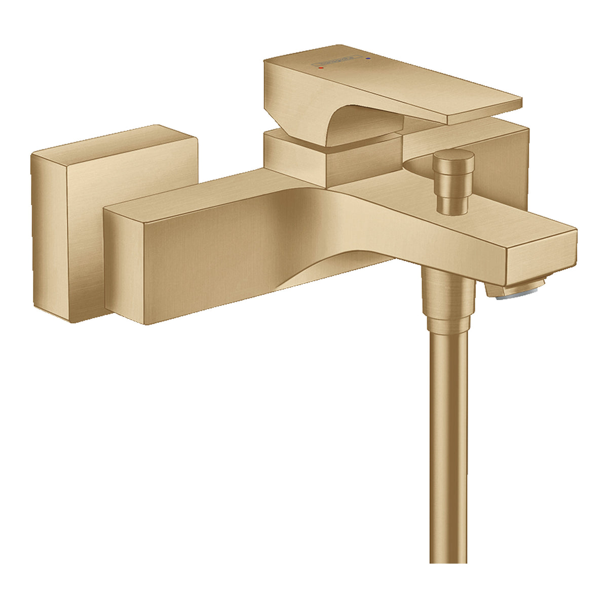 Hansgrohe Metropol Single lever bath mixer for exposed installation with lever handle Brushed Bronze 32540140.jpg