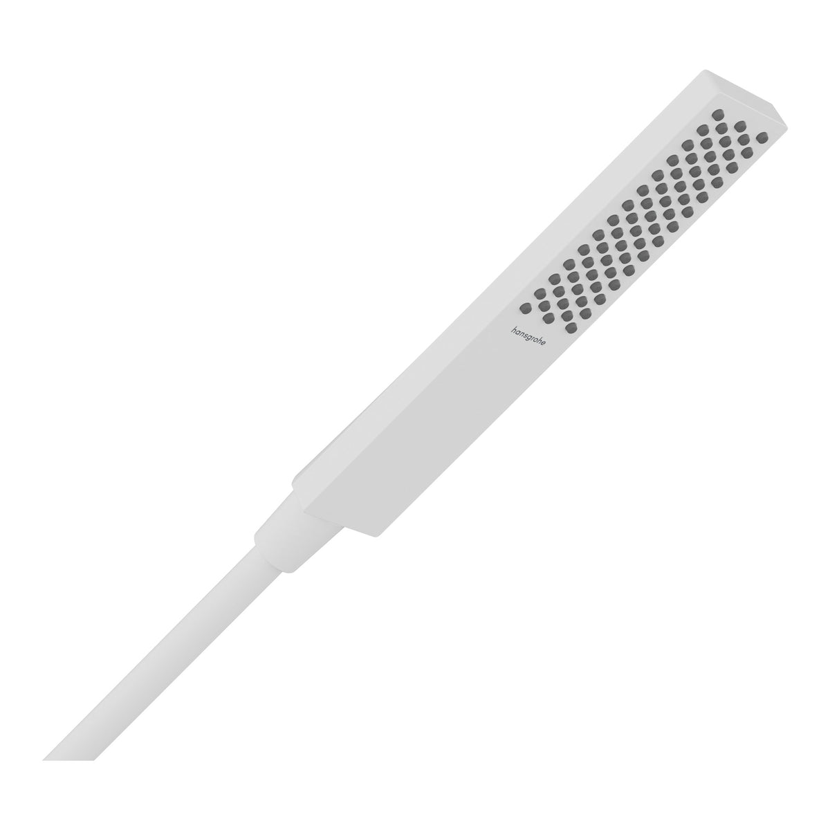 Hansgrohe Pulsify E Baton hand shower 100 1jet EcoSmart Matt White 24321700.jpg