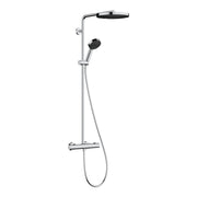 Hansgrohe Pulsify S Puro Showerpipe 260 1jet EcoSmart with Ecostat Fine and hand shower 3jet Chrome 24237000.jpg