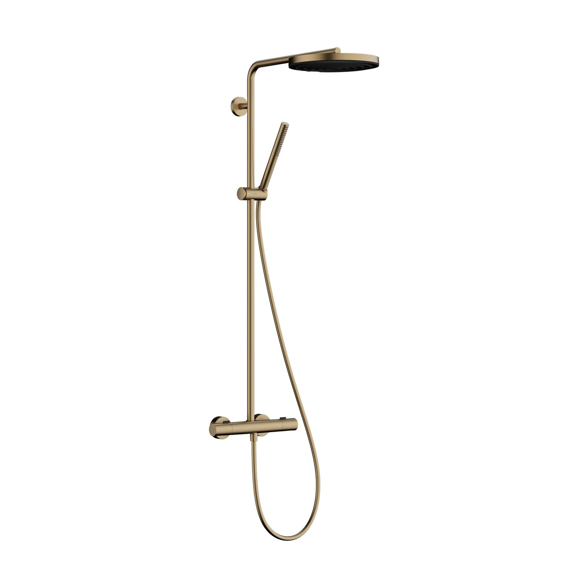 Hansgrohe-Pulsify-S-Puro-Showerpipe-260-1jet-with-Ecostat-Fine-Brushed-Bronze-24222140