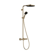 Hansgrohe-Pulsify-S-Puro-Showerpipe-260-1jet-with-Ecostat-Fine-and-hand-shower-3jet-Brushed-Bronze-24236140